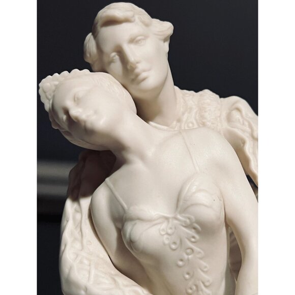 Franklin Porcelain Royal Ballet Sculpture “Swan Lake” 1977 Limited Edition - Picture 4 of 9